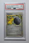2009 Pokemon Pikachu Silver Victory Medal 032/L-P Japanese 2nd Place Gym Challenge PSA 9 - Thumbnail 1