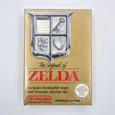 The Legend of Zelda NES European Version (GPS) Sealed