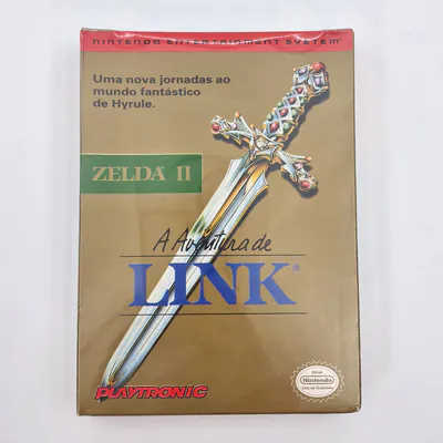 Zelda II - The Adventure of Link (A Aventura de Link) NES Playtronic Brazil Sealed