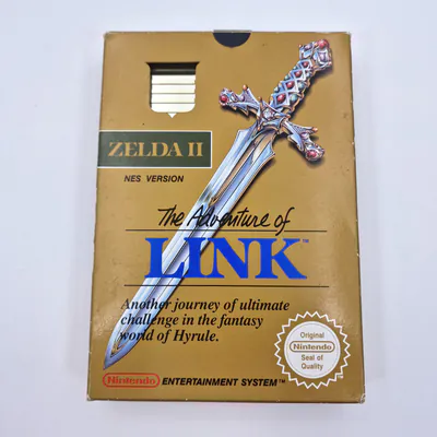 Zelda II - The Adventure of Link NES (United Kingdom) Bandai (NES-AL-UKV-2)