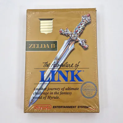 Zelda II - The Adventure of Link (United States) 1st Print