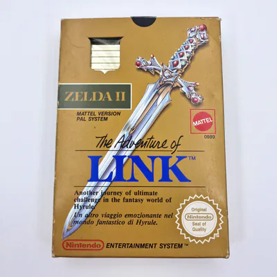 Zelda II: The Adventure of Link - Mattel Last Print (Australia)