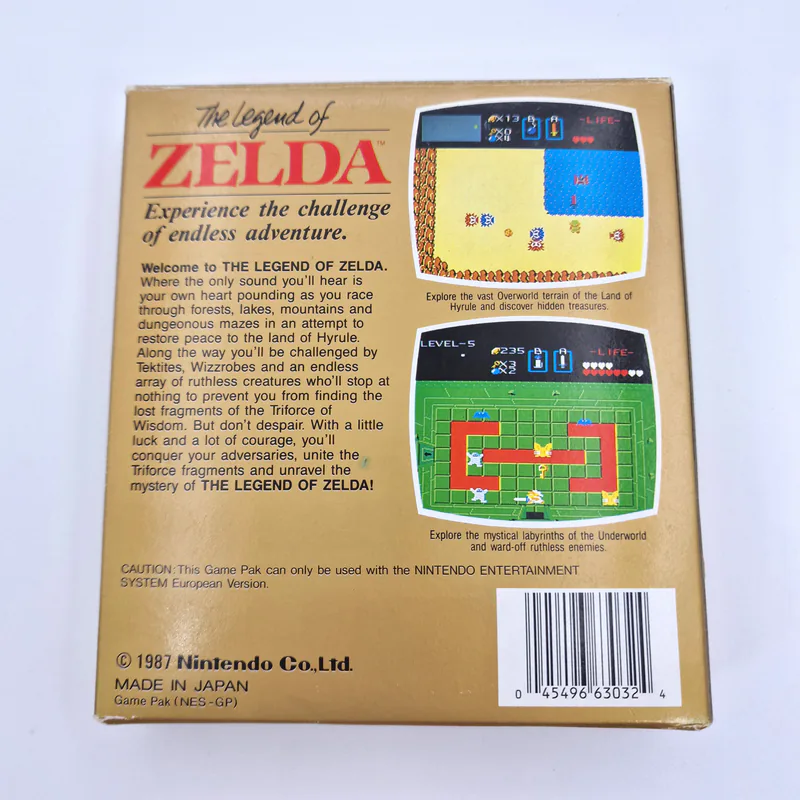 The Legend of Zelda - 说吧 NES 小箱圆形白色质量印章(瑞士) - 圖片 2/13