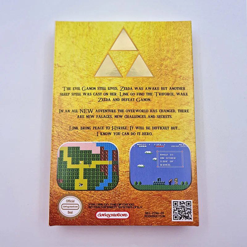 Zelda II: New Adventure of Link NES (ClarkyCreations) United Kingdom - 圖片 2/10