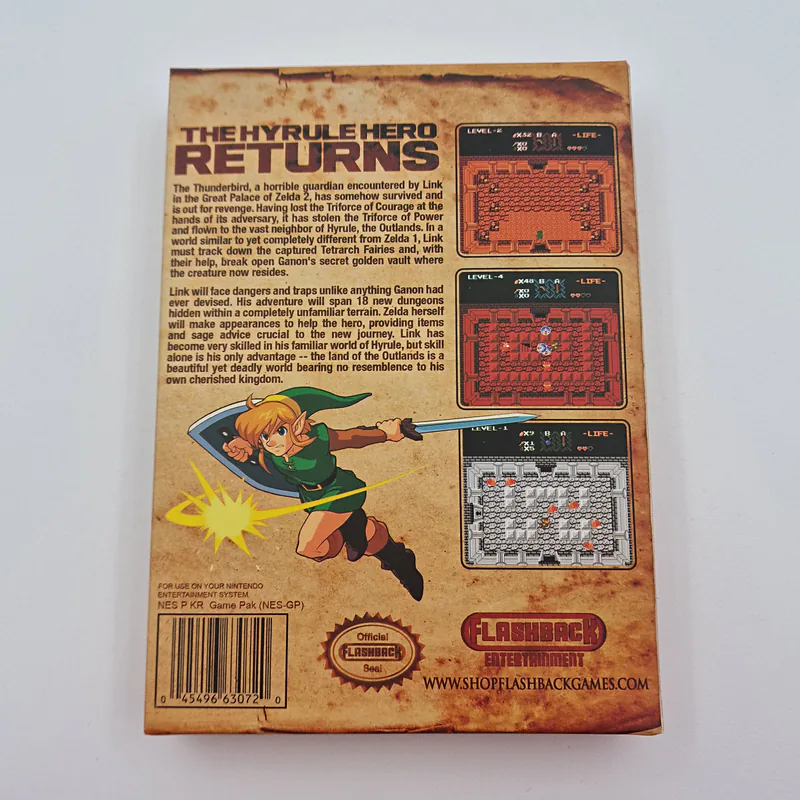The Legend of Zelda Outlands NES (Flashback Entertainment) United States - 圖片 2/16