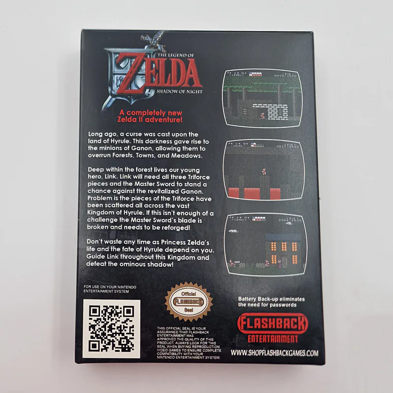 The Legend of Zelda Shadown of Night NES (Flashback Entertainmnet) United States - Immagine 2 di 11