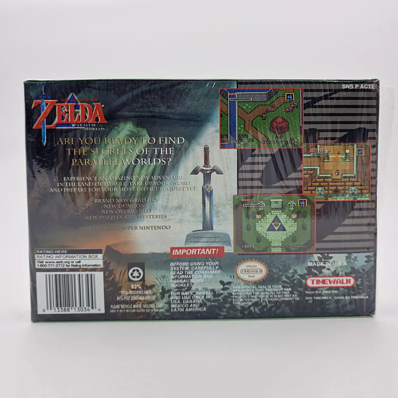 The Legend of Zelda: Parallel Worlds (TimeWalk Games) United States - 图片 2/10