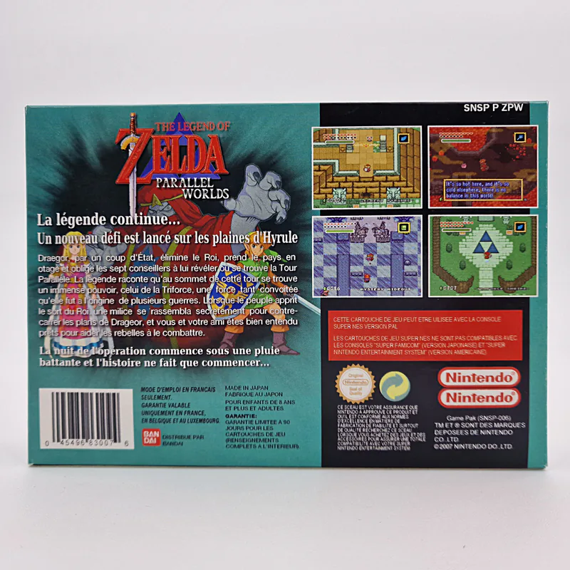 The Legend of Zelda Parallel Words - Versión francesa (Francia) - 이미지 2/11