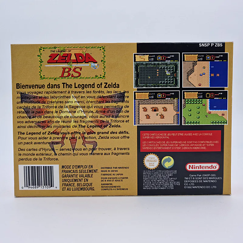 The Legend of Zelda BS SNES French Version (France) - 이미지 2/9