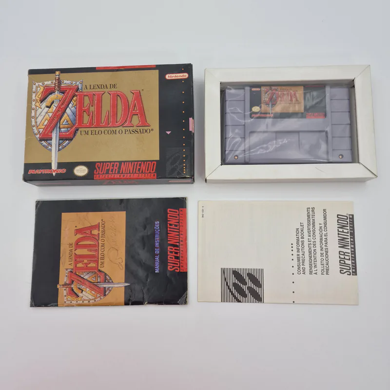 The Legend of Zelda - Um Elo Com o Passado (A Link to The Past) Playtronic Brazil 1st Print - 이미지 2/9