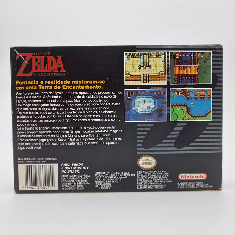 一、导 言 Zelda 乌姆·埃洛·科姆·奥·帕萨多(签名)The Legend of Zelda A级 Link 改为 The Past(中文(简体) ). SNES 巴西 - 圖片 2/13