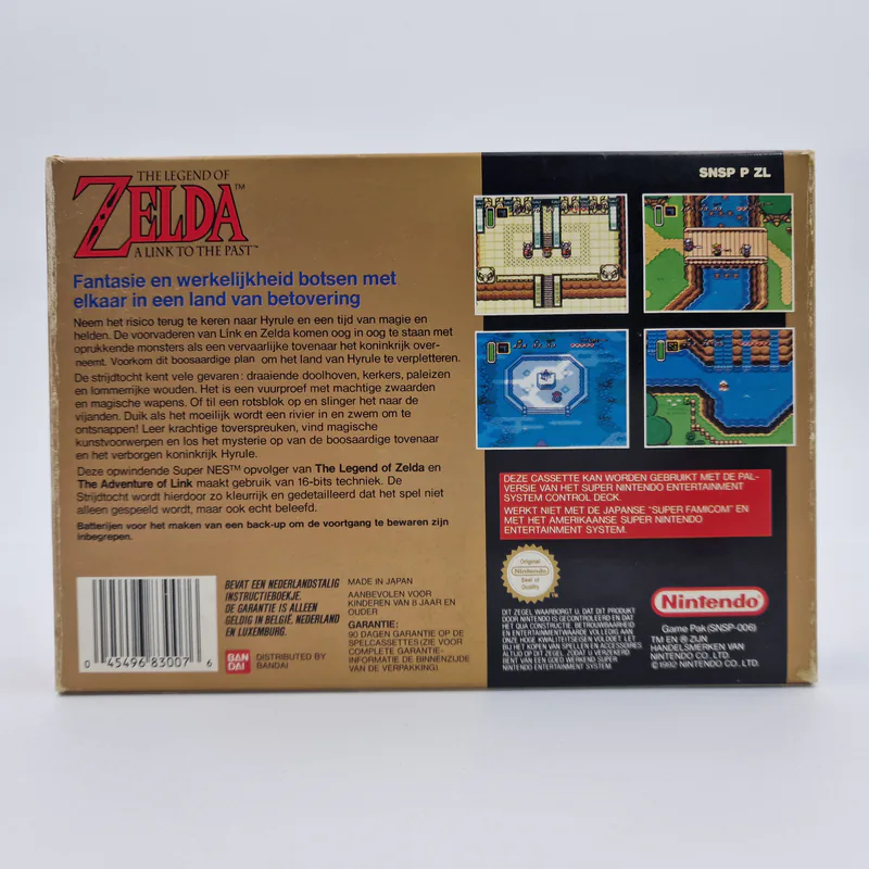 The Legend of Zelda a Link to The Past (Netherlands) 1st Print Bandai - 이미지 2/12