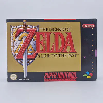 The Legend of Zelda A Link to The Past (Spain) 2nd Print - Nintendo España, SNES PAL