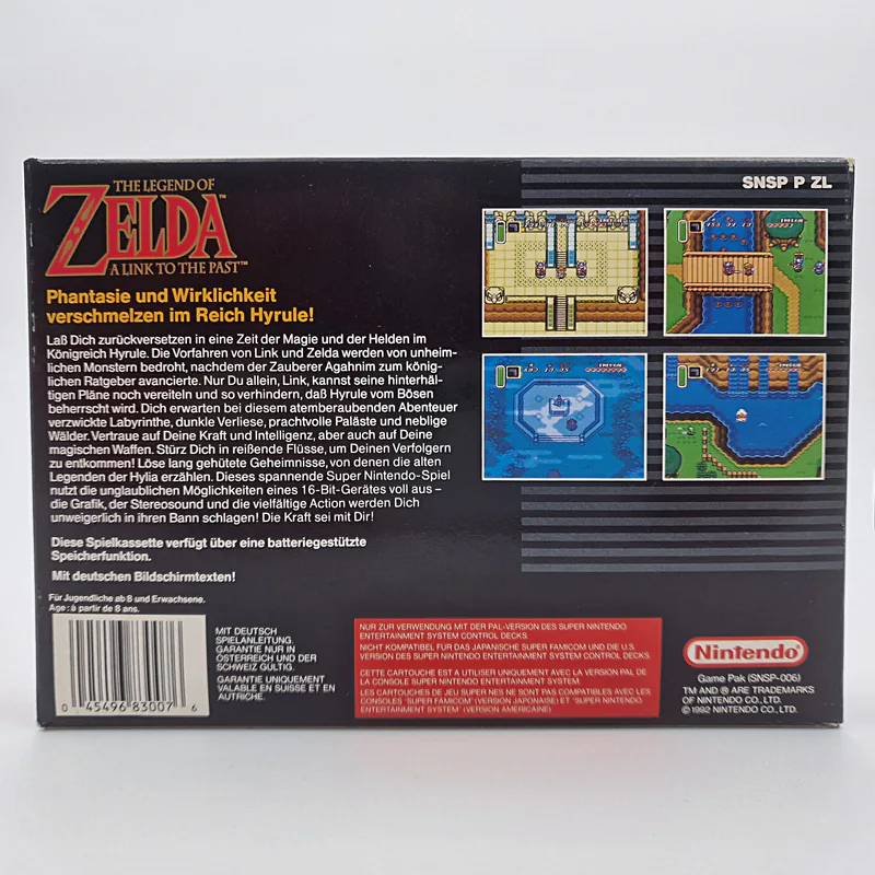The Legend of Zelda A Link to the Past (Switzerland/Austria) Stadlbauer SNES PAL - 圖片 2/16