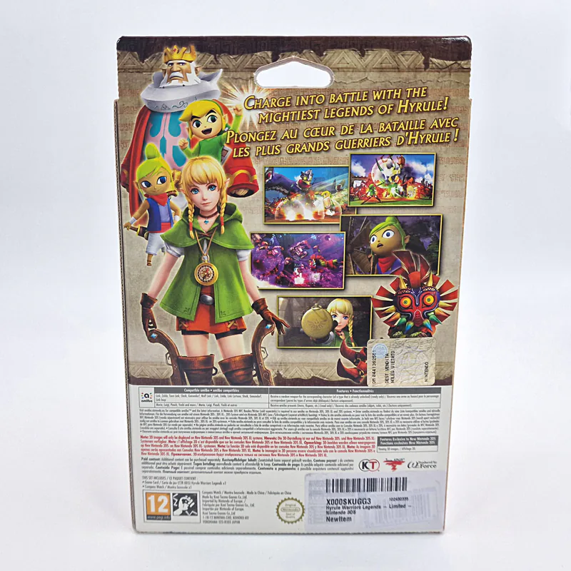 Hyrule Warriors Legends 3DS Limited Edition (Europe) New, Opened - 이미지 2/10