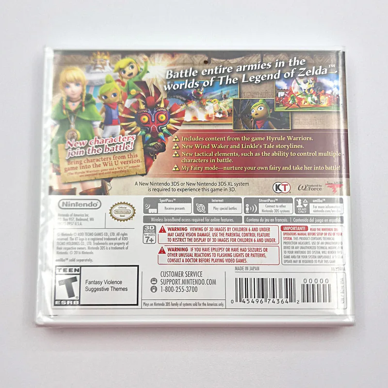 Hyrule Warriors Legends 3DS Sealed (United States) - 이미지 2/3