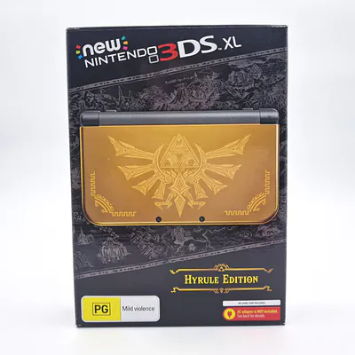 New Nintendo 3DS XL - Hyrule Edition (Australia) New, Opened