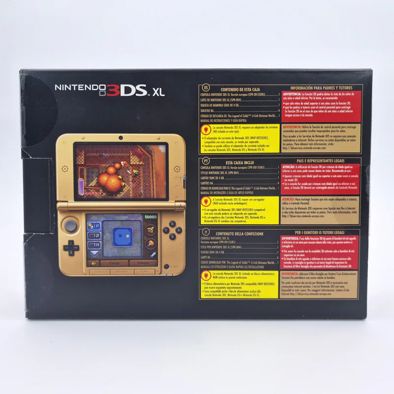 Nintendo 3DS XL - The Legend of Zelda a Link Between Worlds Sealed (European Version) - 圖片 2/8