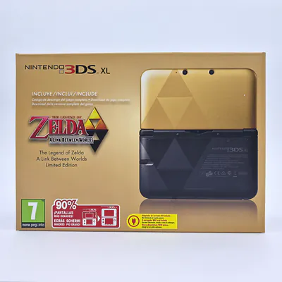 Nintendo 3DS XL - The Legend of Zelda a Link Between Worlds Sealed (European Version)