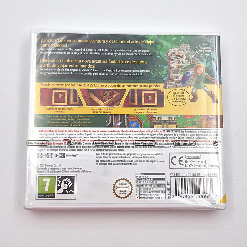 The Legend of Zelda a Link Between Worlds - Nintendo Selects (Spain) Nintendo 3DS, Selaed - 이미지 2/3