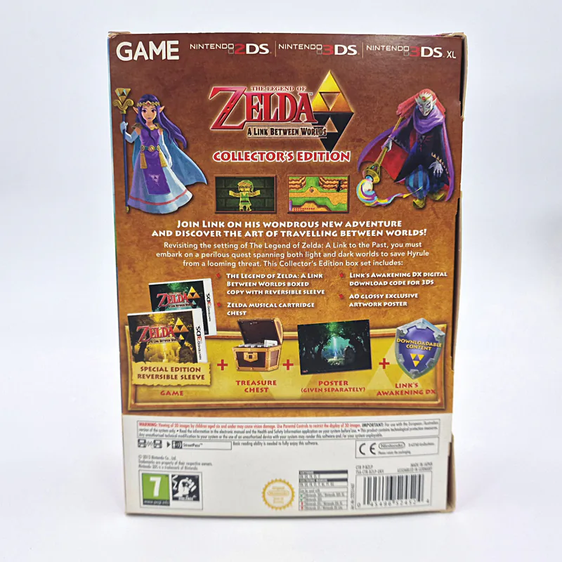 The Legend of Zelda a Link Between Worlds Collector's Edition(United Kingdom) Nintendo 3DS GAME Store Exclusive - 圖片 2/15
