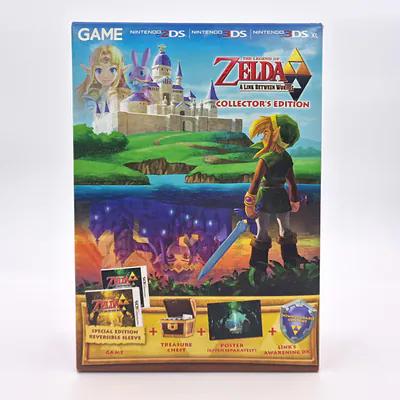 The Legend of Zelda a Link Between Worlds Collector's Edition(United Kingdom) Nintendo 3DS GAME Store Exclusive