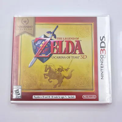 The Legend of Zelda Ocarina of Time 3D - Nintendo Selects (United States) Nintendo 3DS, Sealed