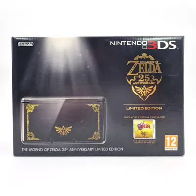 Nintendo 3DS - The Legend of Zelda Ocarina of Time 3D, 25th Anniversary Limited Edition (Europe) CIB