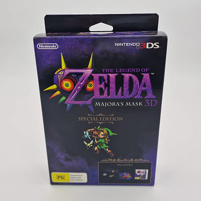 The Legend of Zelda Majora's Mask 3D Limited Edition (Australia) New, Nintendo 3DS - 圖片 2/8