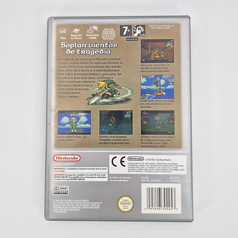 The Legend of Zelda The Wind Waker Player's Choice (Spain) GameCube - 이미지 2/3