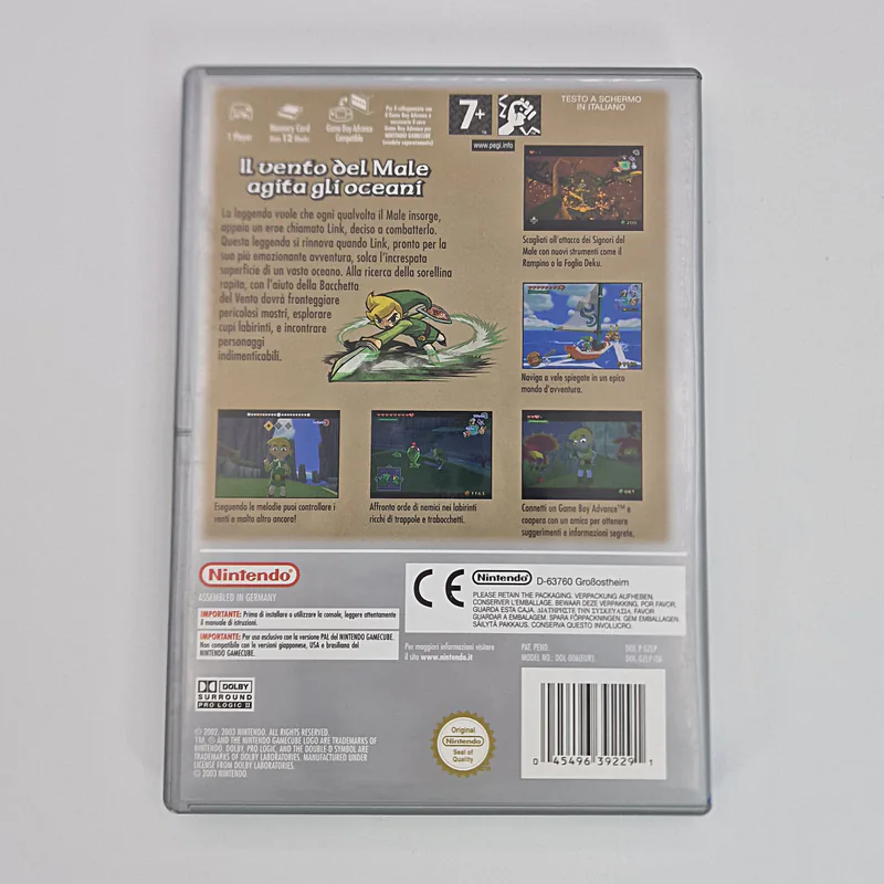 The Legend of Zelda The Wind Waker Player's Choice (Italy) GameCube - 이미지 2/5
