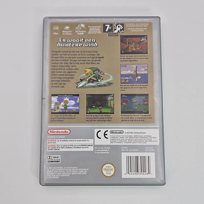 The Legend of Zelda The Wind Waker Player's Choice (Netherlands) GameCube - 이미지 2/4