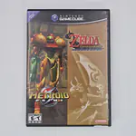 The Legend of Zelda The Wind Waker + Metroid Prime Double Pack (United States) GameCube - Not for resale - 썸네일 1