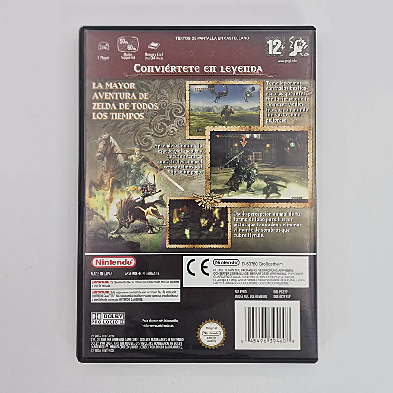 The Legend of Zelda Twilight Princess (Spain) GameCube - Imagem 2 de 4