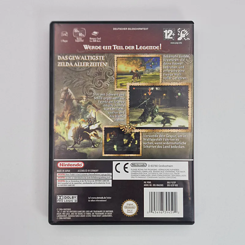 The Legend of Zelda Twilight Princess (Germany) GameCube - 圖片 2/4