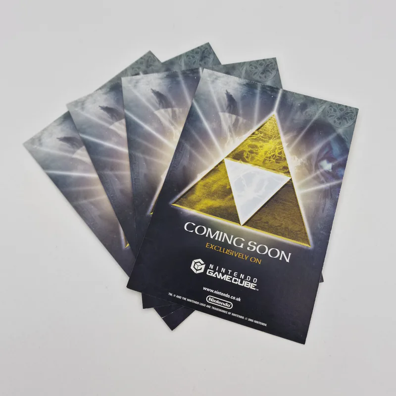 The Legend of Zelda Twilight Princess - Golden Envelope, Pre-order bonus with Zelda Cards (United Kingdom) - 이미지 2/5