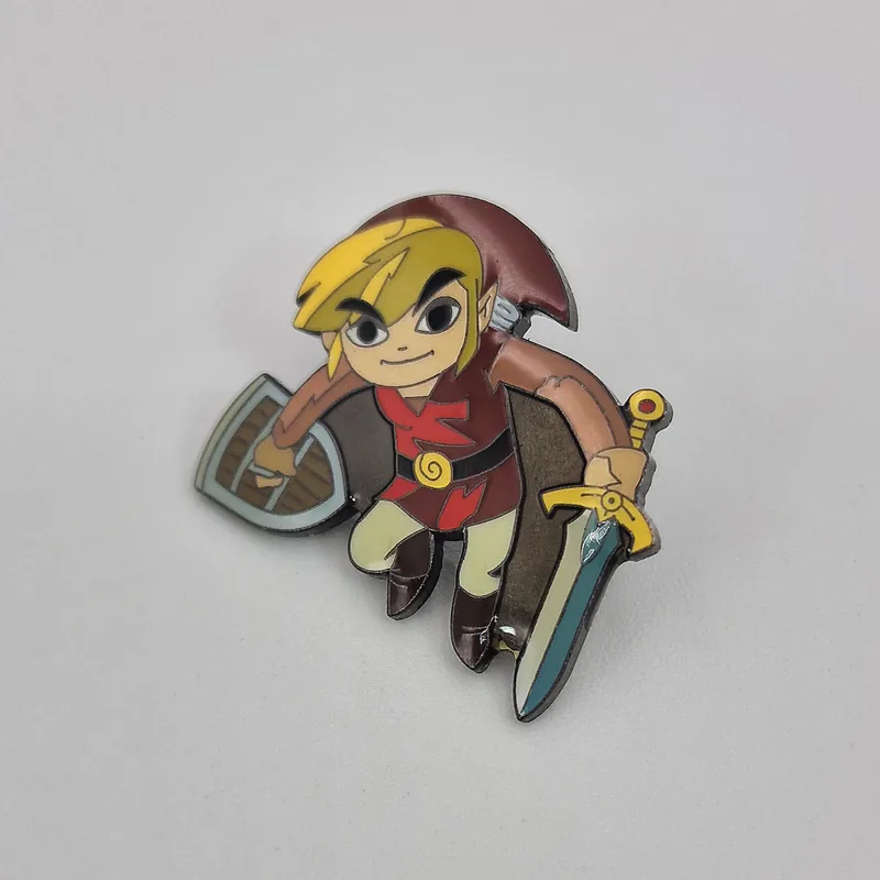 The Legend of Zelda Four Swords Adventures - Metal Pins - 이미지 2/4