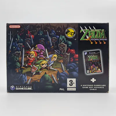 The Legend of Zelda Four Swords Adventures Big Box (United Kingdom) GameCube