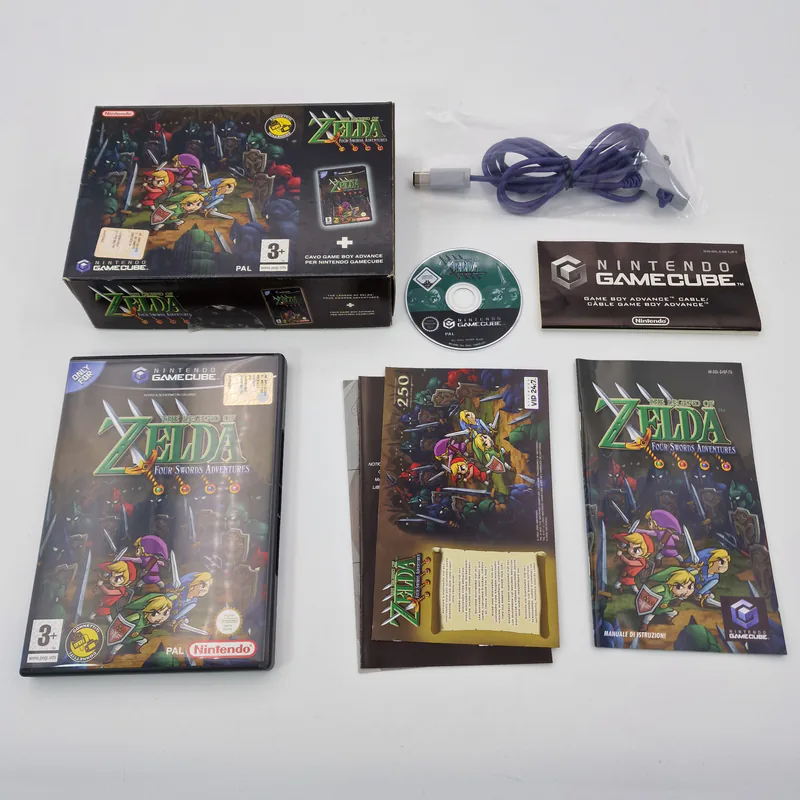 The Legend of Zelda Four Swords Adventures Big Box (Italy) GameCube - 이미지 2/10