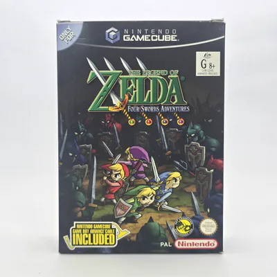 The Legend of Zelda Four Swords Adventures Big Box (Australia) GameCube