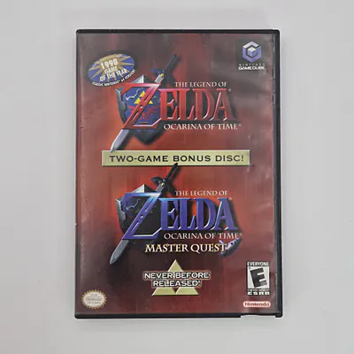 The Legend of Zelda Ocarina of Time + Ocarina of Time Master Quest (United States) GameCube