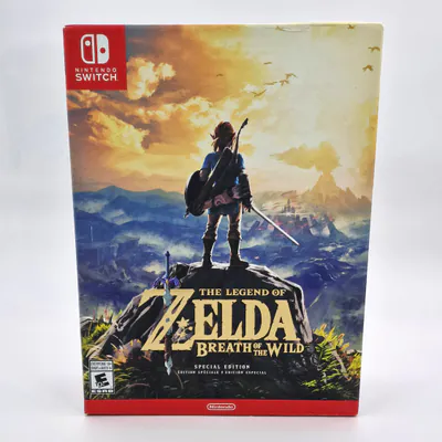 The legend of Zelda Breath of The Wild - Special Edition (United States) Sealed, Nintendo Switch