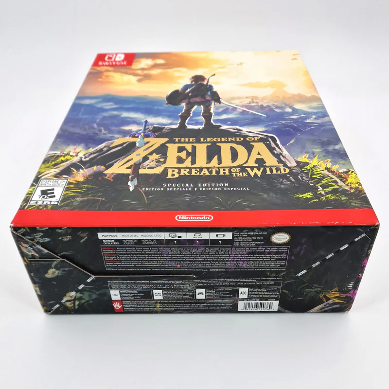 The legend of Zelda Breath of The Wild - Special Edition (United States) Sealed, Nintendo Switch - 이미지 2/6