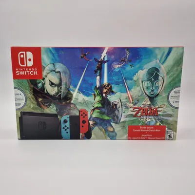 Nintendo Switch Neon - The Legend of Zelda Skyward Sword HD Bundle (Chile) New, Sealed