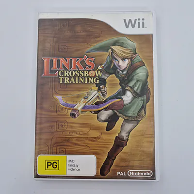 Link's Crossbow Training (Australia) Nintendo Wii, CIB NFR
