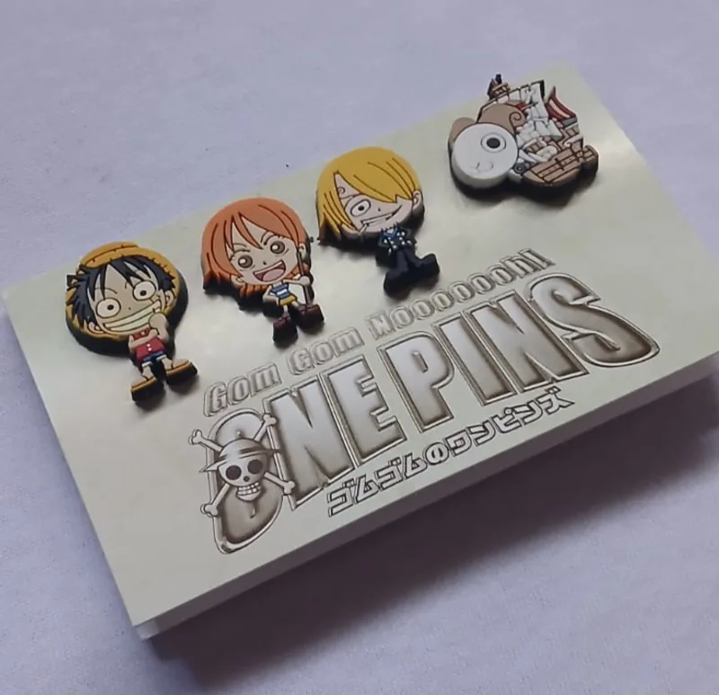 ONE PIECE the Movie: The Cursed Holy Sword (2004) – Set de pins de goma - regalo de preventa (Japón) (1 de 2) - 圖片 2/3