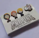 ONE PIECE the Movie: The Cursed Holy Sword (2004) – Set de pins de goma - regalo de preventa (Japón) (1 de 2) - 縮圖 2