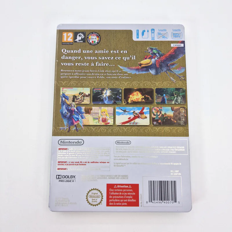 The Legend of Zelda Skyward Sword - Steelbook 25th Anniversary, Pre-order Bonus (France) Nintendo Wii - 圖片 2/5