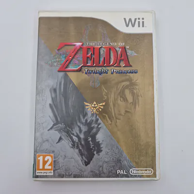 The Legend of Zelda Twilight Princess 2nd Print (United Kingdom) Nintendo Wii, CIB