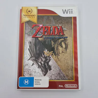 The Legend of Zelda Twilight Princess - Nintendo Selects (Australia) Nintendo Wii, New